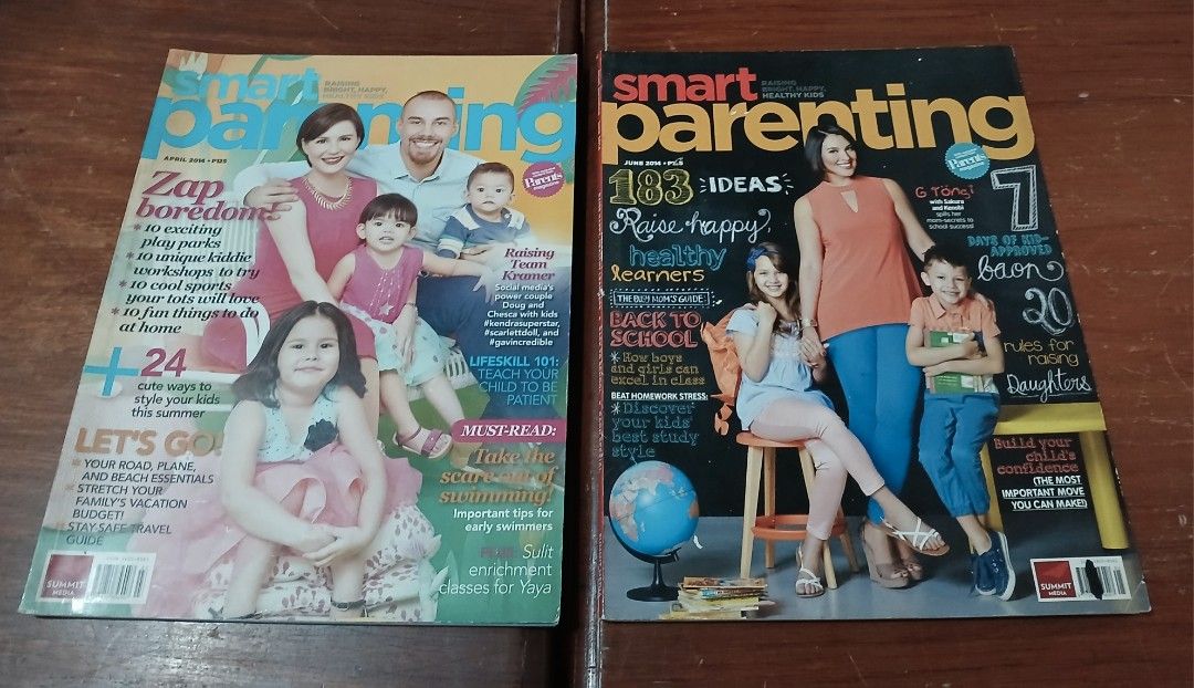 Smart Parenting Magazine (Category: Magazines) located in Bulacan. Submitted by honhonliz (Listing ID 1386097495, Image 3). Description: ₱50.00 each Smart Parenting magazines featuring parenting tips, health & wellness for kids, fun activities, and real-life family stories. 📅 Issues from 2010–2014 (various cover features) Pre-loved, good condition, collectible for parenting reference or magazine collectors. #SmartParenting #ParentingTips #Family