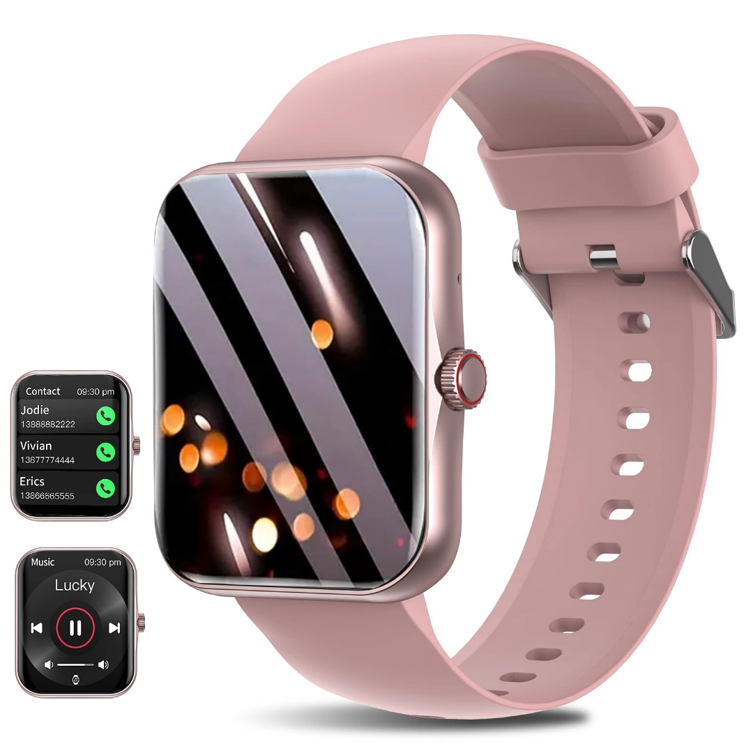 Smartwatch, custom wallpaper, call/message alerts, wireless calling ...