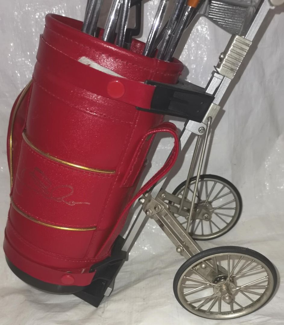 Vintage St. Andrews Mini Golf Cart (Category: Other Home Decor) located in Los Banos. Submitted by princessbotique (Listing ID 1386110701, Image 3). Description: Vintage St. Andrews Mini Golf Cart Bar accent Only Php 1500 Pm for inquiries and more photos First come First Serve Please add shipping fee From Los Banos Laguna Meetups per arrangement MOP GCash first to pay basis No reservations No COD No checkout Pm if interested Please Like and Follo