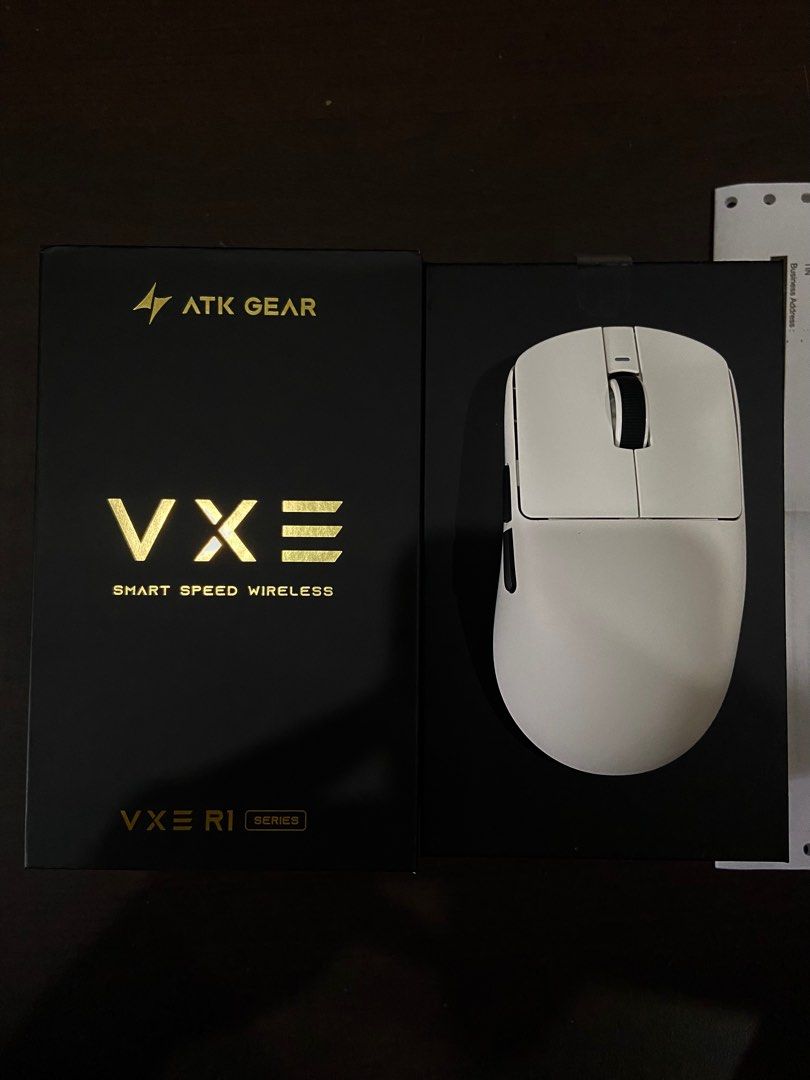 VXE R1 Pro w/ 4khz dongle (Category: Mouse & Mousepads) located in Manila. Submitted by lemuelrams (Listing ID 1386064042, Image 1). Description: VXE Dragonfly R1 Pro ~ Brandnew Condition ~ w/ receipt from datablitz ~ up to 8kHz Polling rate ~ 48 grams ~ complete inclusion w/ grip tape, etc. ~ w/ 4khz dongle worth 700php 📍Sampaloc, Manila (near UST) can ship via nationwide via J&T / lalamove.