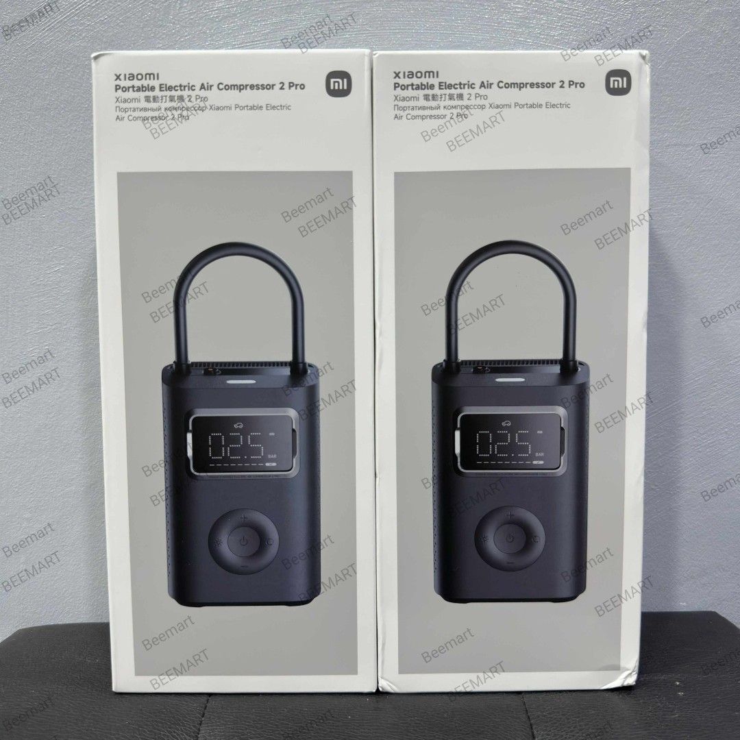 Xiaomi Portable Electric Air Compressor 2 Pro Global Version (Category: Other Accessories) located in Cabuyao City. Submitted by beemartshop (Listing ID 1386196062, Image 1). Description: ORIGINAL • BRANDNEW • AUTHENTIC PRICE: ₱3,699.00 LOCATION: 📍 BEEMART PH PULO CABUYAO LAGUNA ℹ️This is the second Marketplace Page of BEEMART 𝘈𝘭𝘴𝘰 𝘢𝘷𝘢𝘪𝘭𝘢𝘣𝘭𝘦: Xiaomi Mi Pump 2 ___________________________________________ ITEM DESCRIPTION: Xiaomi Air P