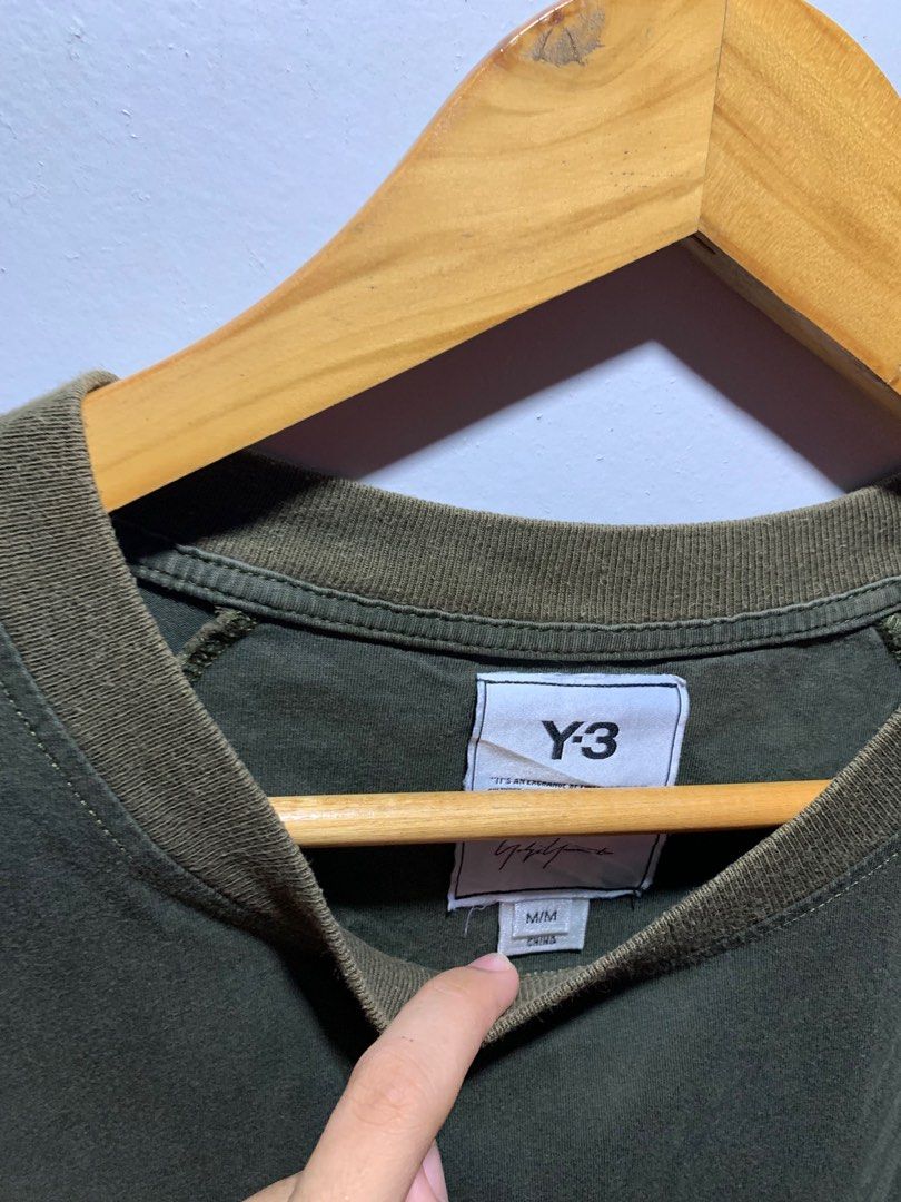 Y3 YAMAMOTO (Category: Tshirts & Polo Shirts ) located in Butuan. Submitted by rcycl (Listing ID 1386146027, Image 2). Description: 💎Y3 YAMAMOTO ORIG SIZE:21-22WIDTH 28LENGTH MEDIUM TO LARGE BEST FIT CONDITION:10/10 PRICE:DM ME.