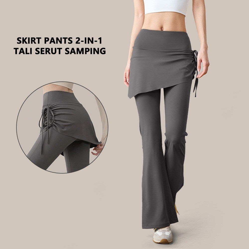 Pantolonsiz mini yubkada it uslubi Pantolonsiz mini yubkada it uslubi