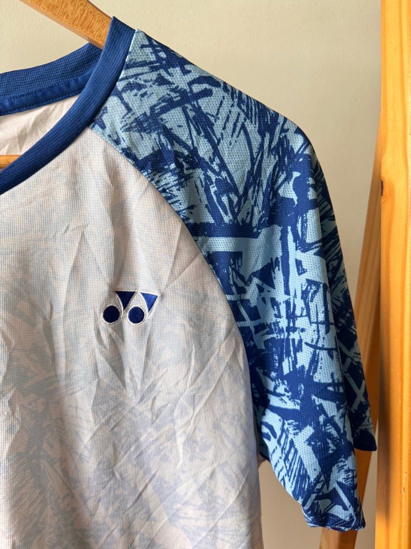 Yonex Drifit Shirt (embroidered logo) (Category: Activewear) located in Makati City. Submitted by thiftdirection (Listing ID 1386043798, Image 2). Description: Yonex Drifit Shirt (embroidered logo) Dimes: 19x26 fit Medium to Large 450 DM to claim or inquire Thriftdirection.ph is not affiliated with, endorsed by, or officially connected to any of the brands featured. All trademarks and brand names are the property of their respective owners. Items