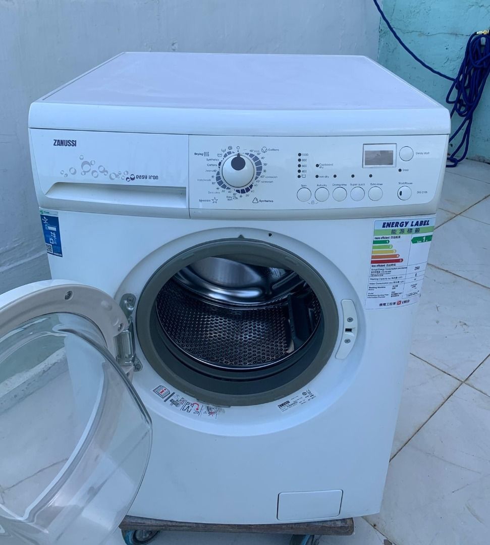 Zanussi ZKG2105 Washing Machine - 6/4KG, 1000RPM 洗衣乾衣機 二手電器 清倉大減價 最新款 貨 ...