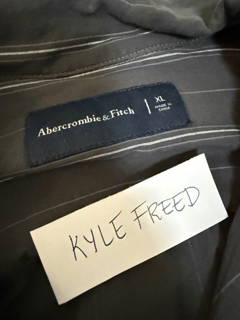 Abercrombie and Fitch Polo / Button up (Category: Tshirts & Polo Shirts ) located in Taguig. Submitted by kfreed (Listing ID 1386360272, Image 2). Description: Used Size Regular XL Got it in USA Reason for selling: I lost weight and it’s a bit big for me now No meet ups Shipping thru lalamove only From Capitol Commons Pasig/By Estancia mall.