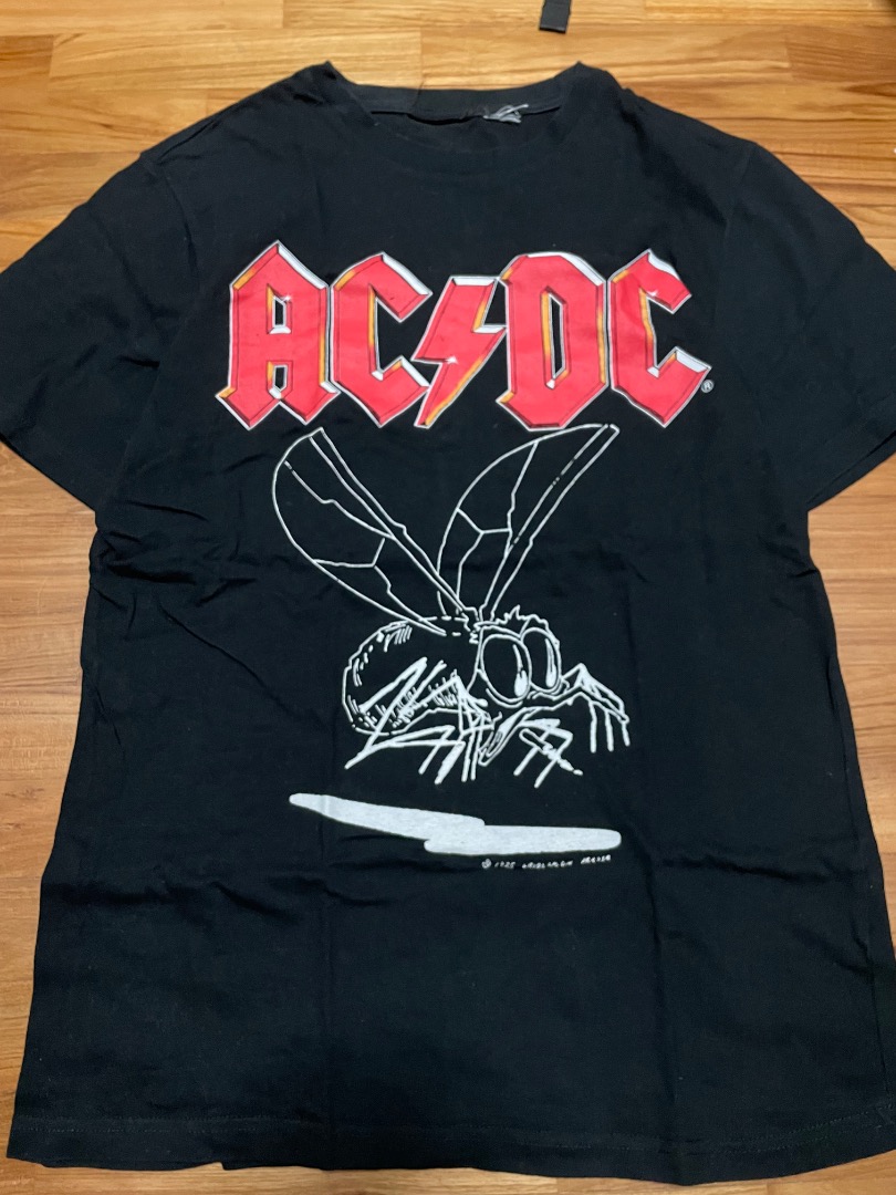 AC/DC shirt, Men's Fashion, Tops & Sets, Tshirts & Polo Shirts on Carousell