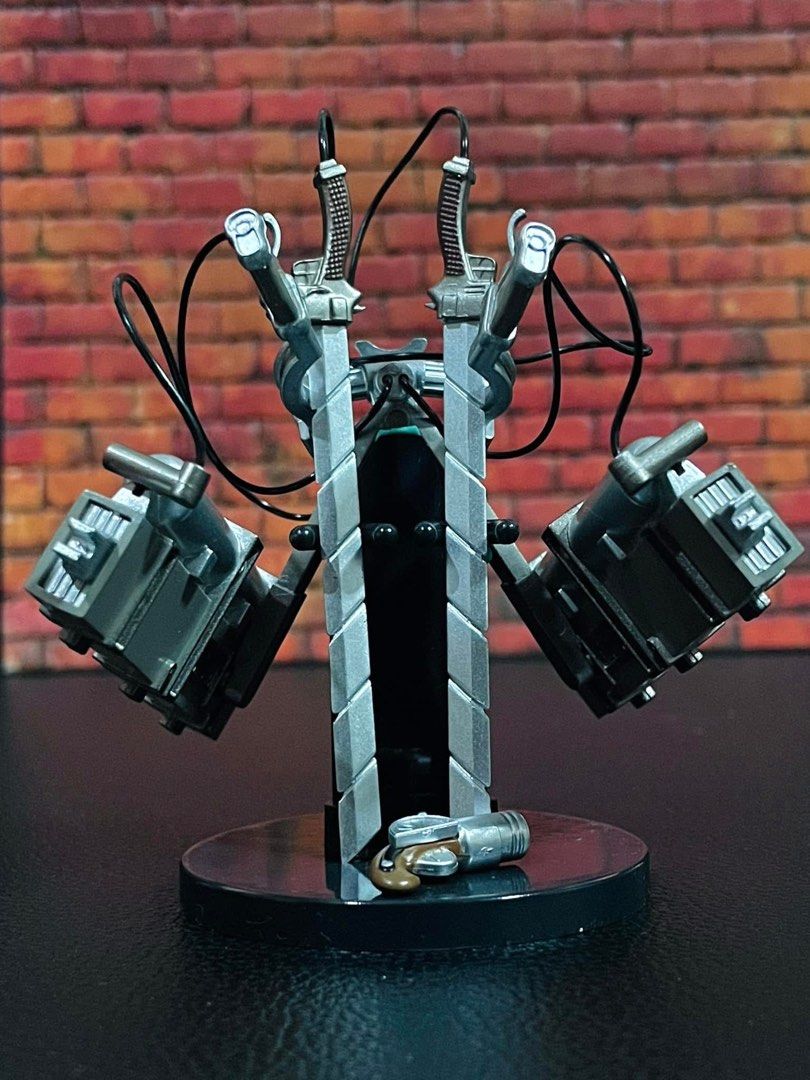 Attack on Titan 1/12 3D Maneuver Gear 1.5 (Category: Figurines & Statues) located in Bulacan. Submitted by avenade (Listing ID 1386214044, Image 2). Description: 350 each Authentic from japan For 1/12 scale figure.
