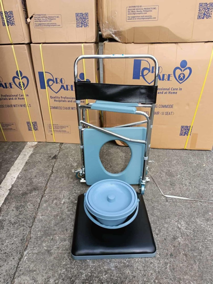 COMMODE CHAIR FOAM WITH WHEELS COMMODE CHAIR FOAM WITHOUT WHEELS ...
