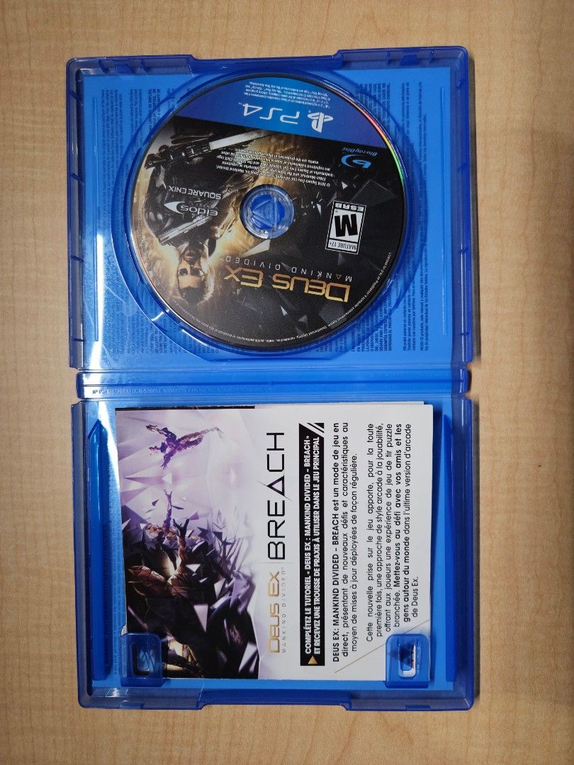 Deus Ex Mankind Divided PS4 (Category: PlayStation) located in Las Pinas. Submitted by typericey (Listing ID 1386342660, Image 2). Description: - pick up in Las Pinas or delivery only - open to swap with PS4, PS5, Switch games - check out my account for other games.