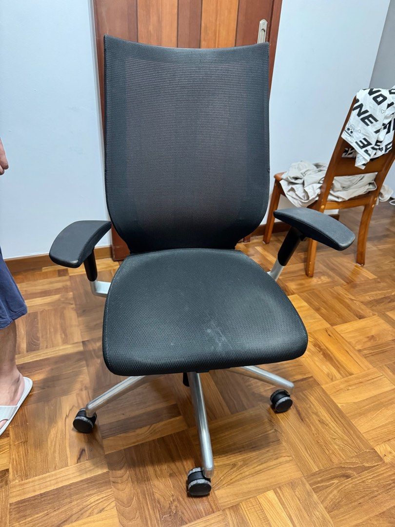 Fortis Ergonomic Office Chair Black, Furniture Home Living