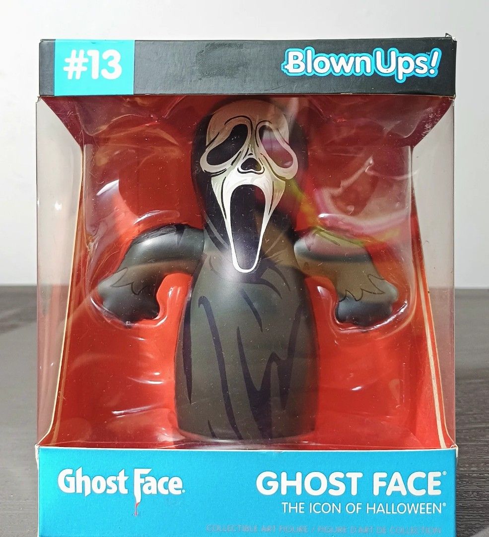 Ghost Face - Blown Ups! Figure (Category: Designer & Blind Box Toys) located in Quezon City. Submitted by lootpick (Listing ID 1386264992, Image 1). Description: Php 200 Php 200 Ghost Face - Blown Ups! Figure - heavy material MOP: GCASH Shipping: Lalamove or LBC Meet up: Fishermall or Sto. Domingo Church #ghostface #horrortoys #horrorfigure - heavy material MOP: GCASH Shipping: Lalamove or LBC Meet up: Fishermall or Sto. Domingo Church #ghostface