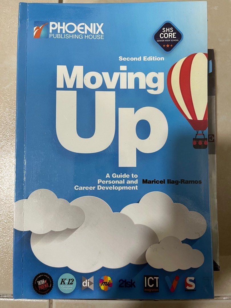 Grade 11 SHS Books (Category: Textbooks) located in Quezon City. Submitted by jaimecruz (Listing ID 1386348149, Image 3). Description: For only ₱300 each, makukuha mo na ‘tong mga books na lahat may plastic cover na at in super good condition pa, parang bago! Perfect for students na gusto ng quality books at tipid presyo. First come, first served! 1. Journey: Contemporary Arts of the Philippines (2nd Edition) 2. Moving Up: A Guide to Personal and