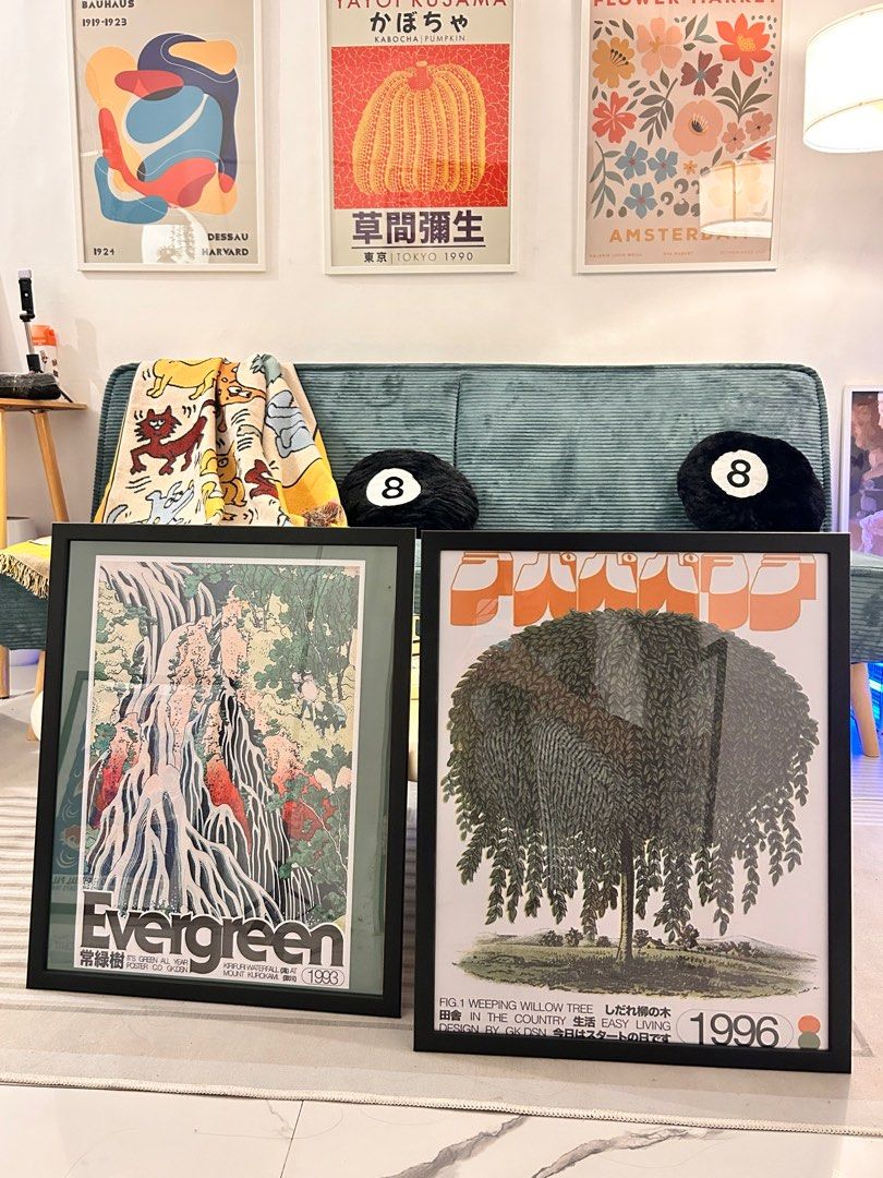ikea frame japanese wall poster (Category: Wall Decor) located in Cavite. Submitted by _schmyla (Listing ID 1386210161, Image 3). Description: size: 42x52cm ikea frame.