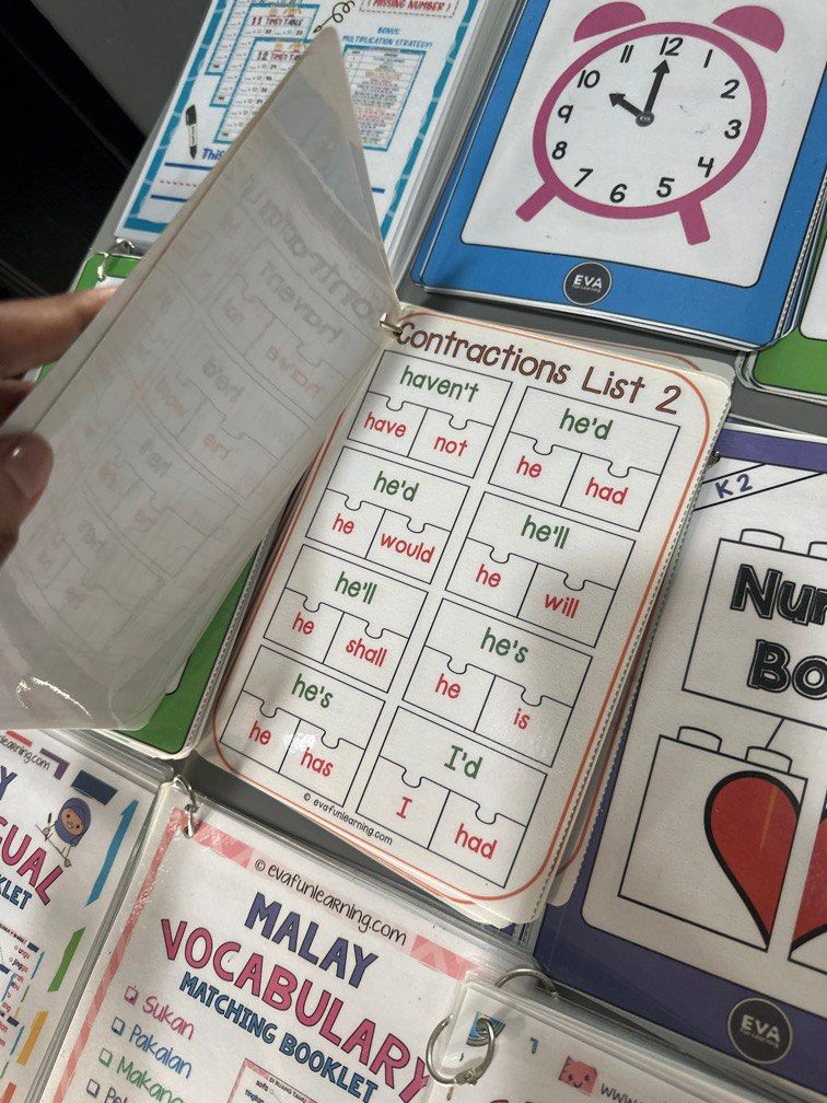 Interactive learning materials (Category: Children's Books) located in Singapore. Submitted by aishazah (Listing ID 1386219245, Image 6). Description: You can come over to view to decide . Each going at $8-$10.