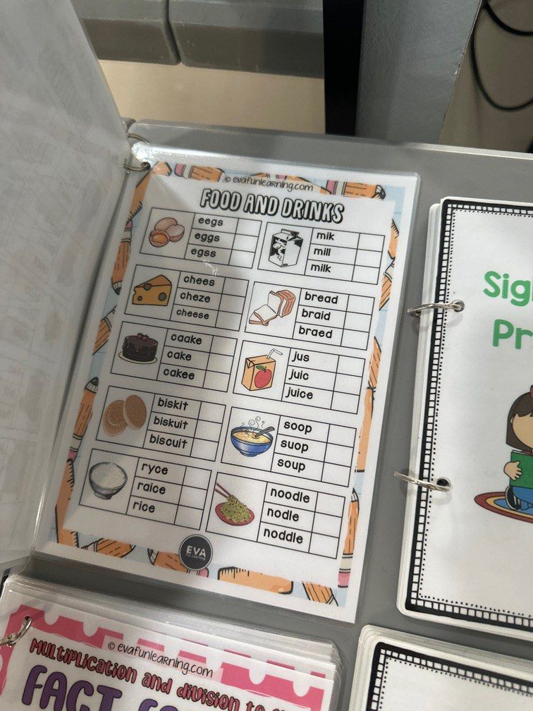 Interactive learning materials (Category: Children's Books) located in Singapore. Submitted by aishazah (Listing ID 1386219245, Image 8). Description: You can come over to view to decide . Each going at $8-$10.