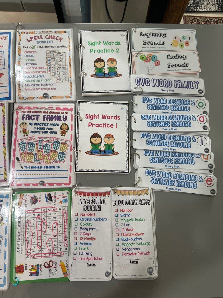 Interactive learning materials (Category: Children's Books) located in Singapore. Submitted by aishazah (Listing ID 1386219245, Image 3). Description: You can come over to view to decide . Each going at $8-$10.