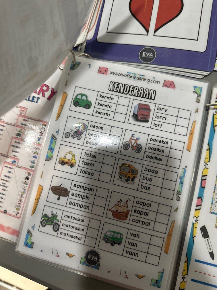 Interactive learning materials (Category: Children's Books) located in Singapore. Submitted by aishazah (Listing ID 1386219245, Image 10). Description: You can come over to view to decide . Each going at $8-$10.