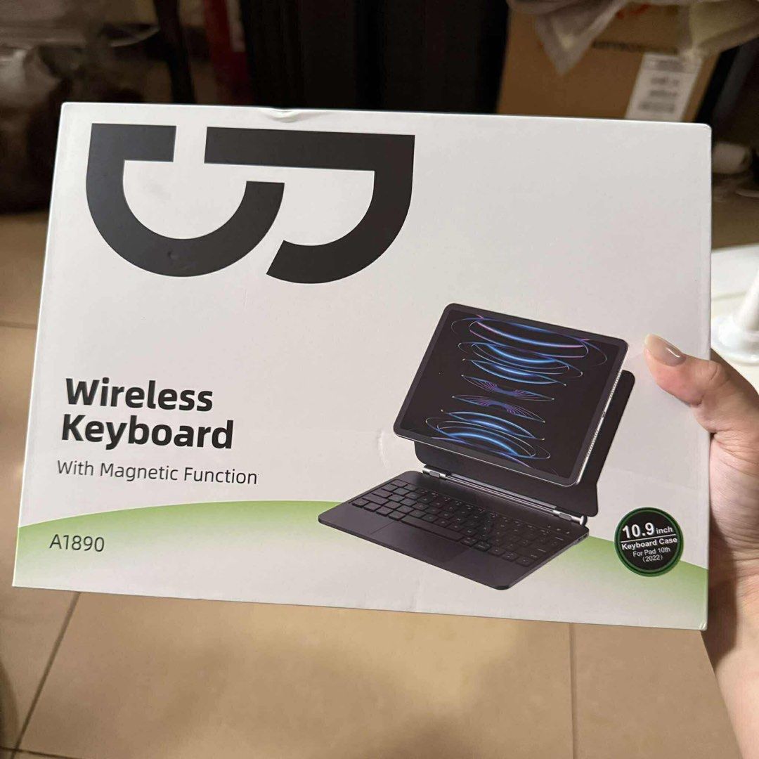 iPad Goojodoq Bluetooth Magic Keyboard Case 3rd Version Keyboard (Category: Cases & Sleeves) located in Quezon City. Submitted by rcstny (Listing ID 1386345448, Image 2). Description: RESTOCKED iPad Goojodoq Bluetooth Magic Keyboard Case 3rd Version Keyboard Units: 10th / 11th Gen A16 Air 4/5/6/7 / Air 11 / Pro 11 Pro 13 2024 ₱4,499 MOP:Gcash/BDO 📍Quezon City.