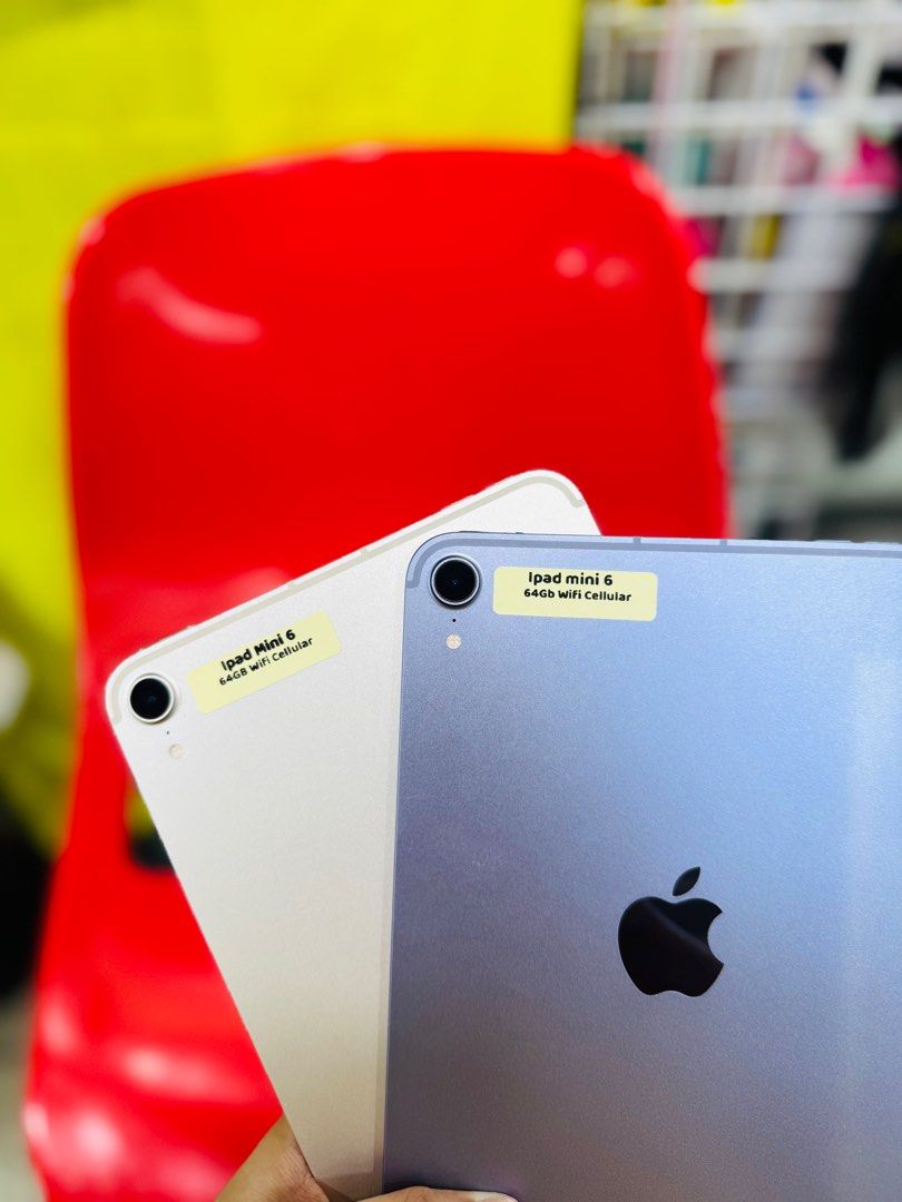 Ipad Mini 6 64GB with sim slot Openline no issues (Category: iPad) located in San Juan City. Submitted by najihahtelecomshop2018 (Listing ID 1386272806, Image 3). Description: Legit Store | Original unit FOR SALE | TRADE / SWAP ▫️INSTALLMENT thru: 🔸Credit Card (straight / installment) 🔸Ggives / Gcredit + 6% interest 🔸Spay Later + 6% interest (RFS: Buy and Sell any kinds of Gadgets) Description: Ipad Mini 6 64GB With sim Openline Openline ( Any