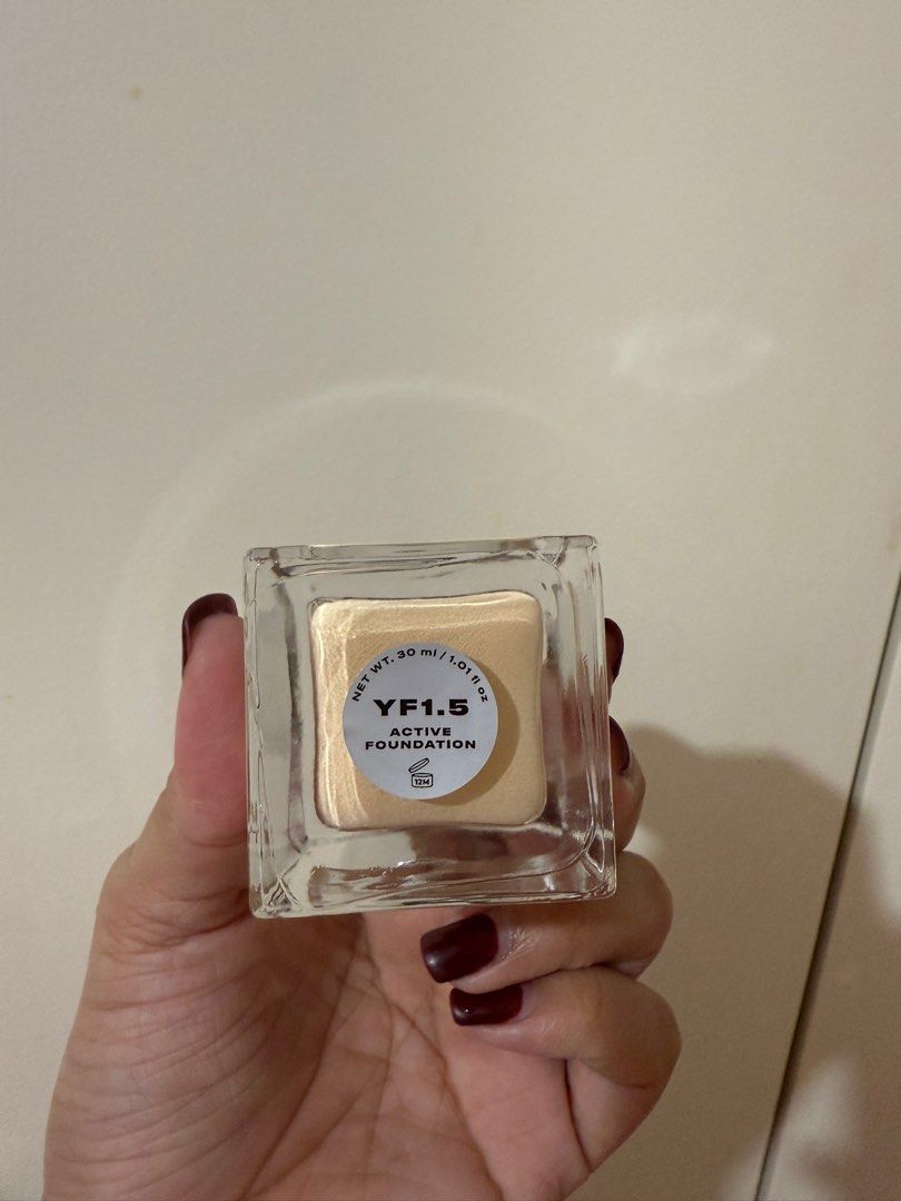 Issy Active Foundation (Category: Makeup) located in Mandaluyong City. Submitted by riaaaaaam (Listing ID 1386341569, Image 2). Description: Just swatched. Not my shade. Will buy darker shade for me. Comes with box, receipt and paper bag. .