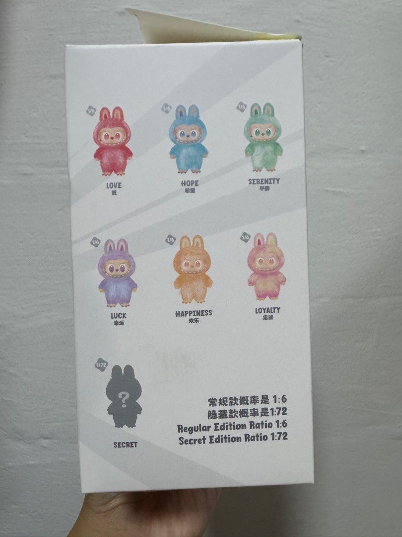 LABUBU V3 LUCK AUTHENTIC, Hobbies & Toys, Toys & Games on Carousell