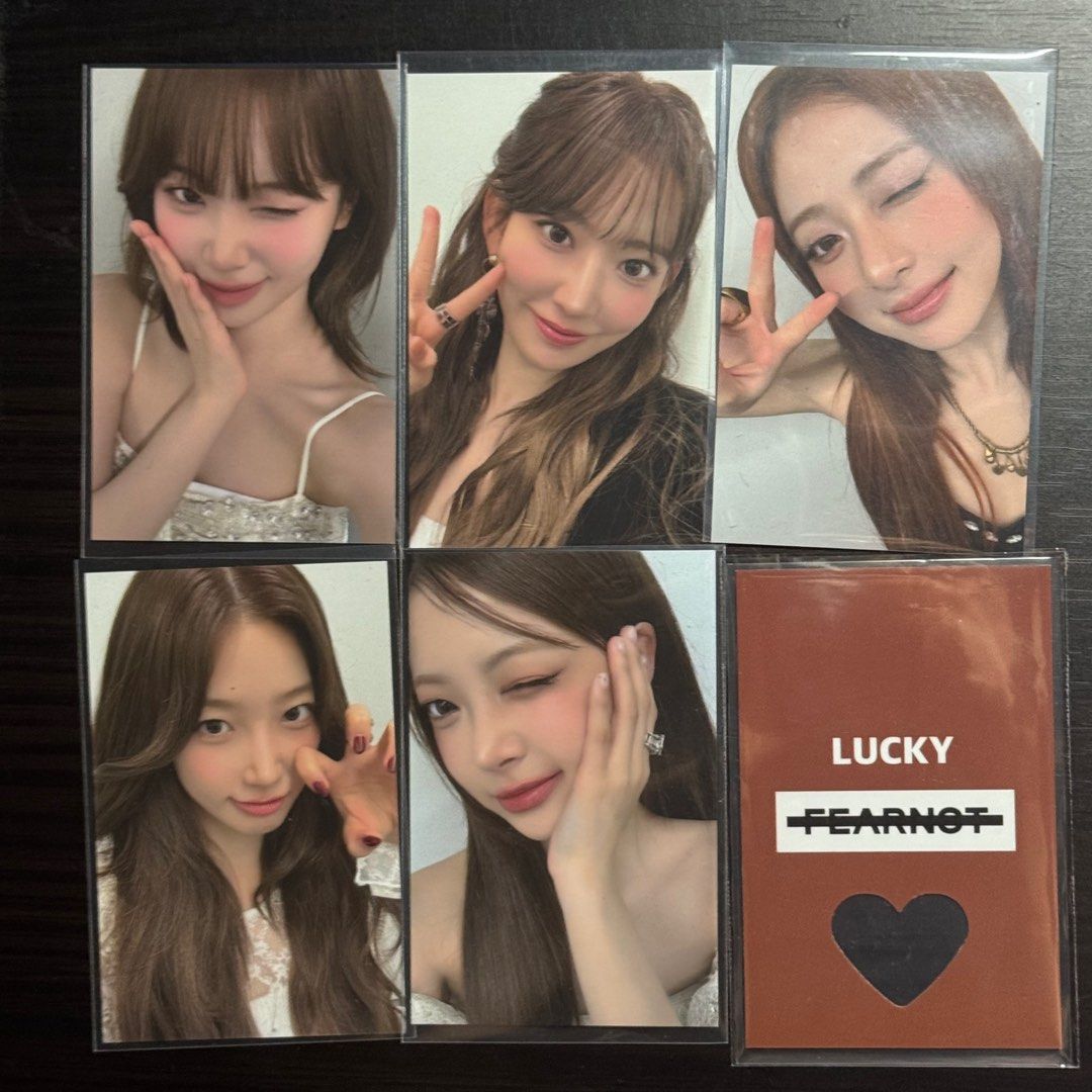 LE SSERAFIM 香港zone小卡, 興趣及遊戲, 收藏品及紀念品, 韓流- Carousell