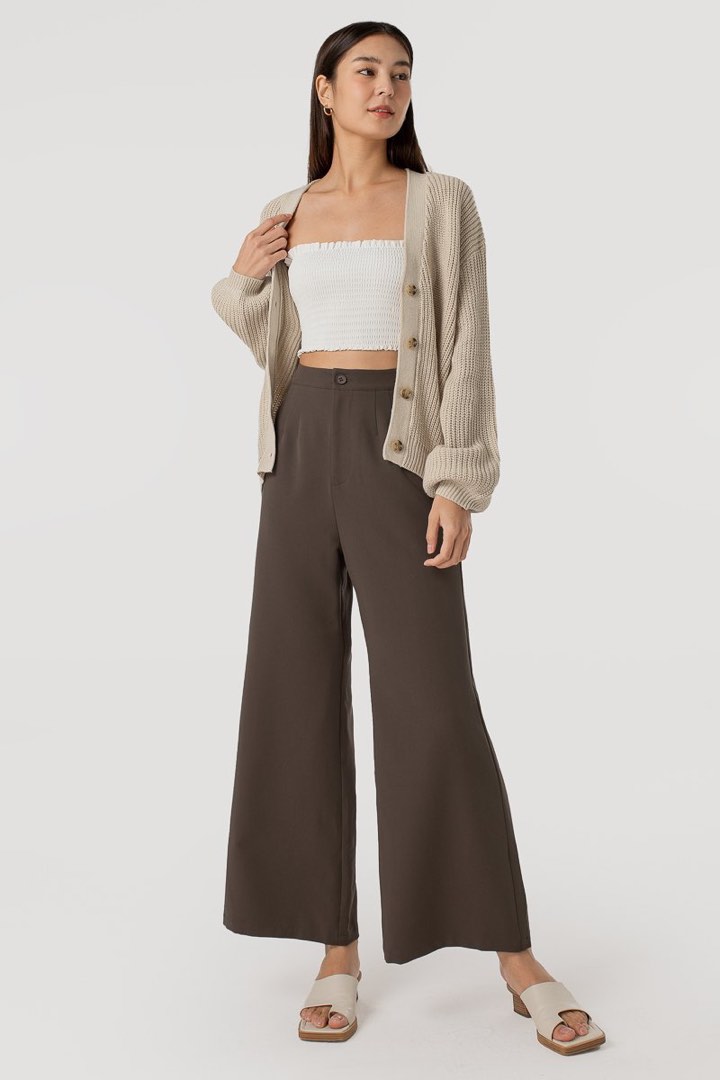 Kensley Linen Pants Yellow main image 1