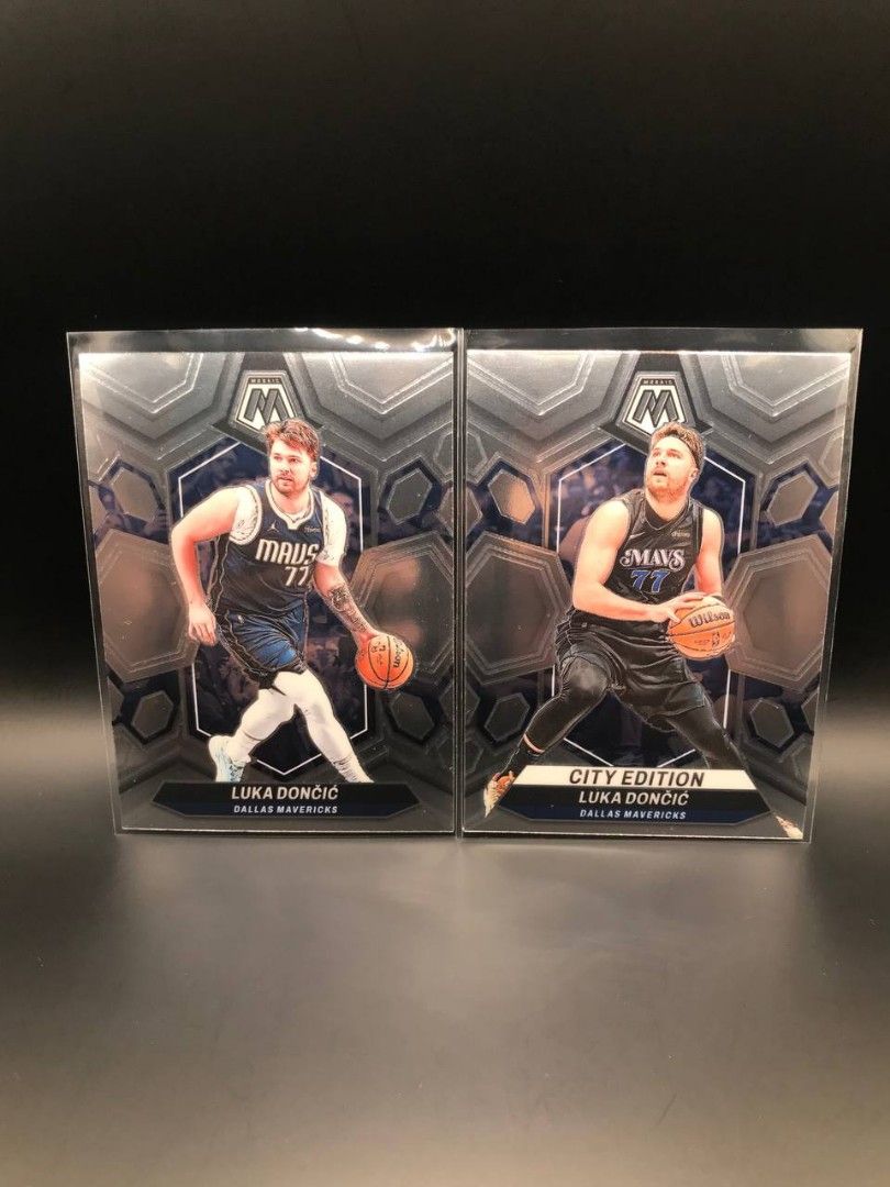 Luka Doncic NBA Hoops Highlights Silver with Freebies (Category: Raw Singles) located in Paranaque City. Submitted by ivercollects (Listing ID 1386354926, Image 3). Description: Luka Doncic NBA Hoops Highlights Silver with Freebies (2 Mosaic cards) Sleeve and Toploader/Protector Included Mode of Payment: GCash or Paymaya Mode of Delivery: LBC/Booking App For Grab/Lalamove: The shipping must be booked and shouldered by the buyer. Please contact th