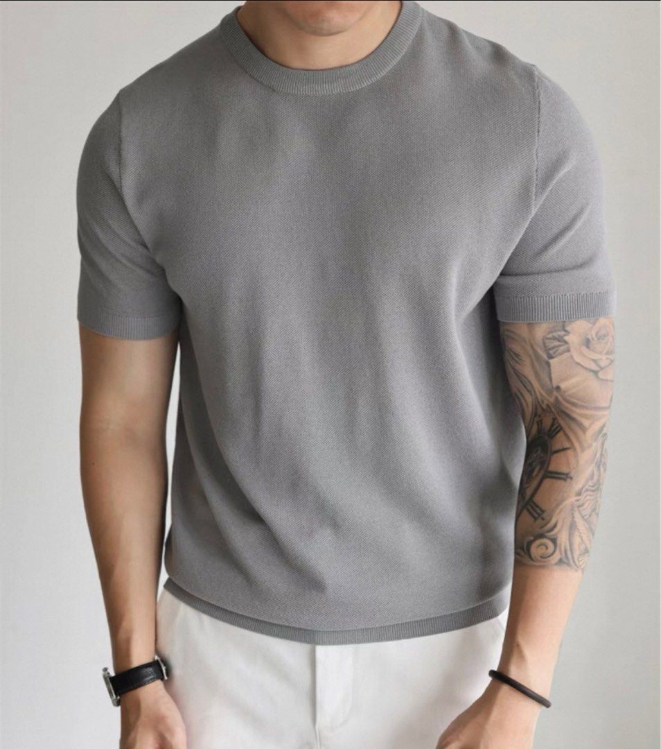 Men Basic Quality Top (Category: Tshirts & Polo Shirts) located in Singapore. Submitted by hem_mobel (Listing ID 1386393316, Image 1). Description: Look at last photo for sizing This is pre-order .