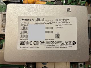 Micron 2.5” SSD 256GB SATA 硬碟