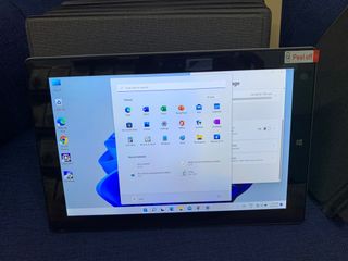 ✅MICROSOFT WINDOW 11 ✅ detachable keyboard TOUCH SUPPORT ✅perectly for UNIVERSITY student With powerpoint/excel/microsoft word ✅128gb ROM ✅INTEL(R)CELERON64204786000386110