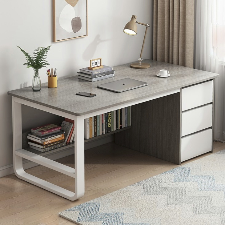 Modern Computer Study Desk | Large Office Work Table | Stylish Writing ...