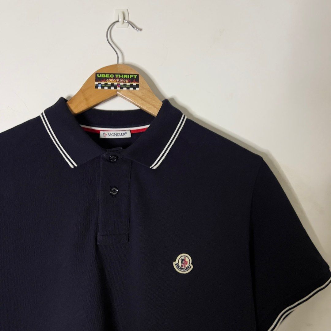 Moncler Polo (Category: Tshirts & Polo Shirts ) located in Cebu City. Submitted by ubecthrift (Listing ID 1386283962, Image 2). Description: Excellent condition Authenthic.
