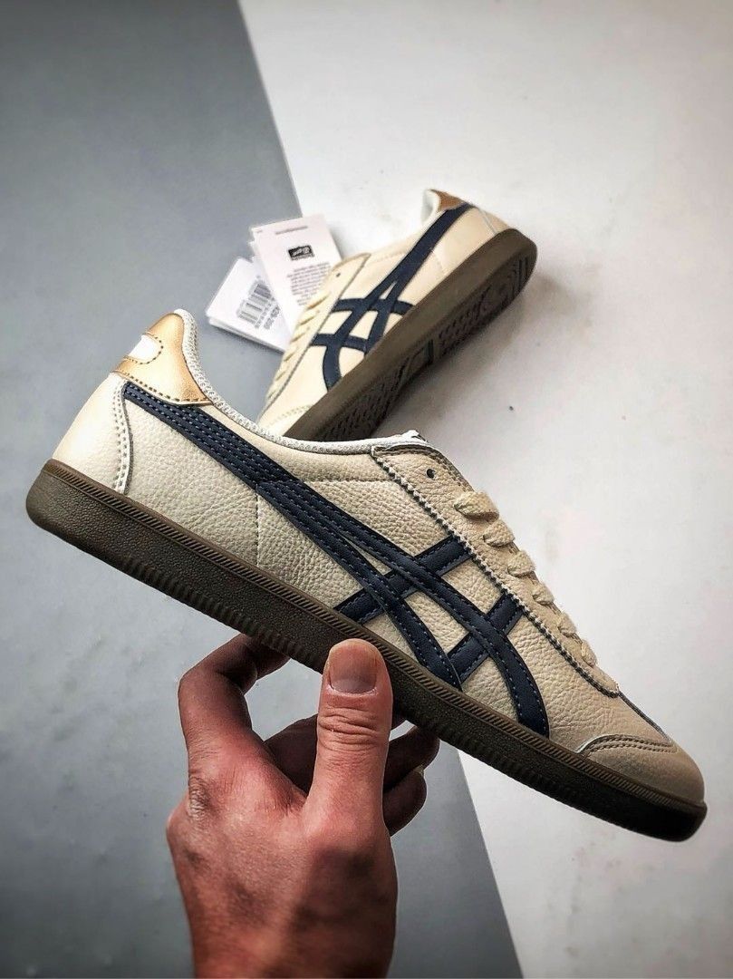 Onitsuka Tiger Tokuten 'Birch Iron Navy' shoes (Category: Sneakers) located in Singapore. Submitted by asingaporecity (Listing ID 1386308018, Image 3). Description: 35--45.
