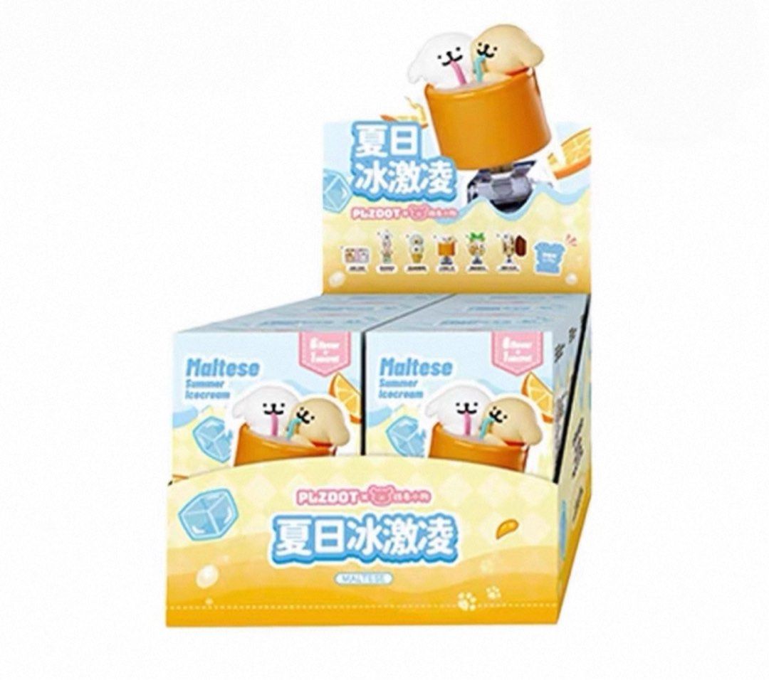 PLZDOT Maltese Summer Icecream series / FULL SET / CONFIRMED