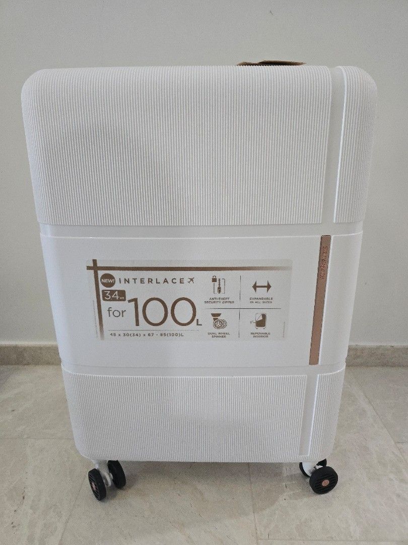 Interlace Samsonite Luggage Combination Samsonite Interlace 100L