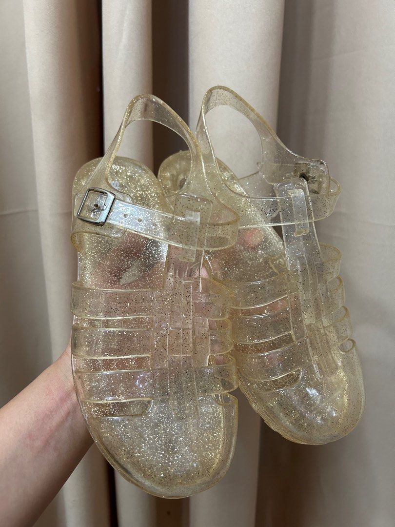Shoopen jelly gladiator (Category: Flats & Sandals) located in Rizal. Submitted by jbme_preloved_finds (Listing ID 1386239498, Image 3). Description: like new unused 24cm.