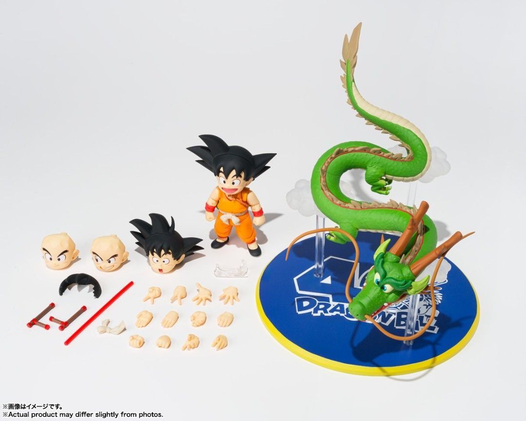 日版限定V-JUMP SHF s.h.figuarts shf 孫悟空& 神龍12月特別版悟空龍 