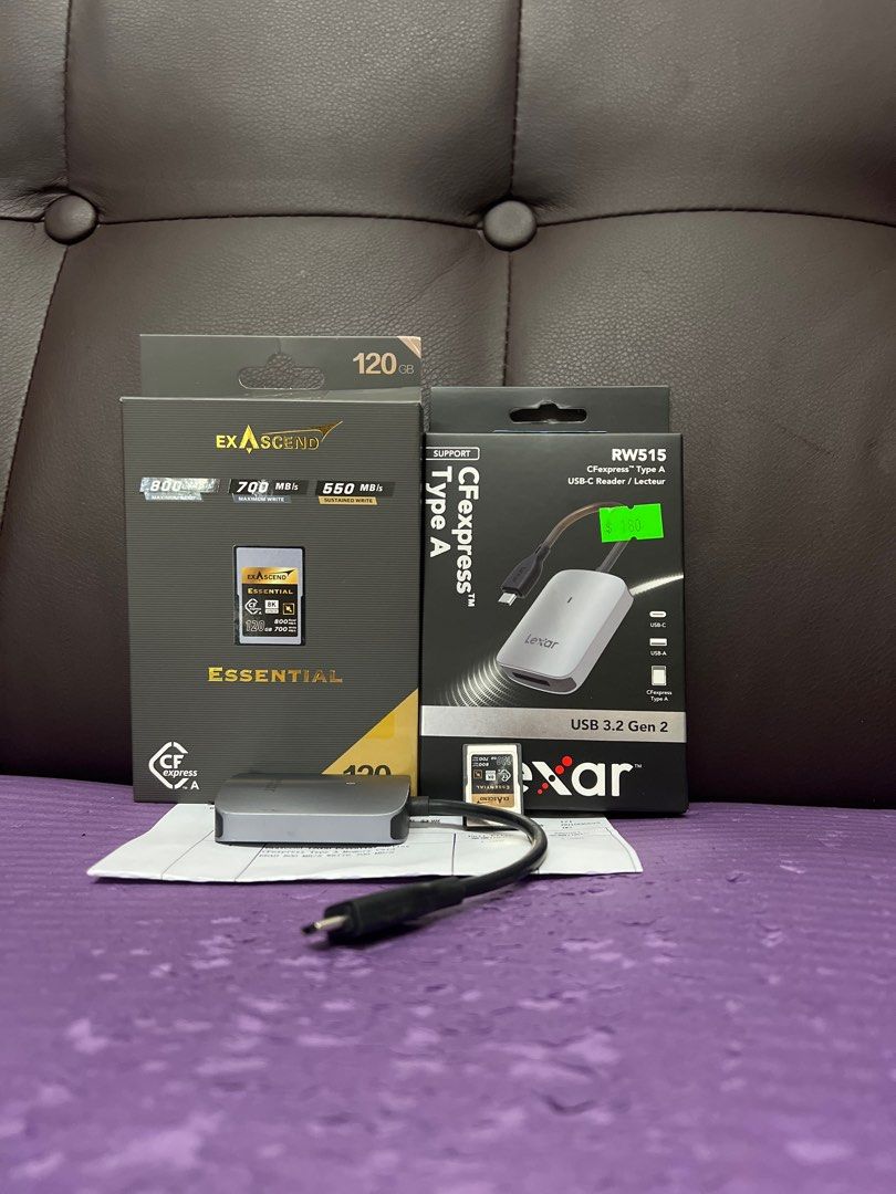 EXASCEND Essential 120GB CFexpress