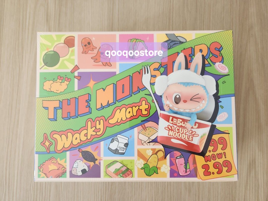 未開封LABUBU　WACKY MART シリーズ Pop Mart Labubu Wacky Mart Sealed Case (12pcs) –Authentic