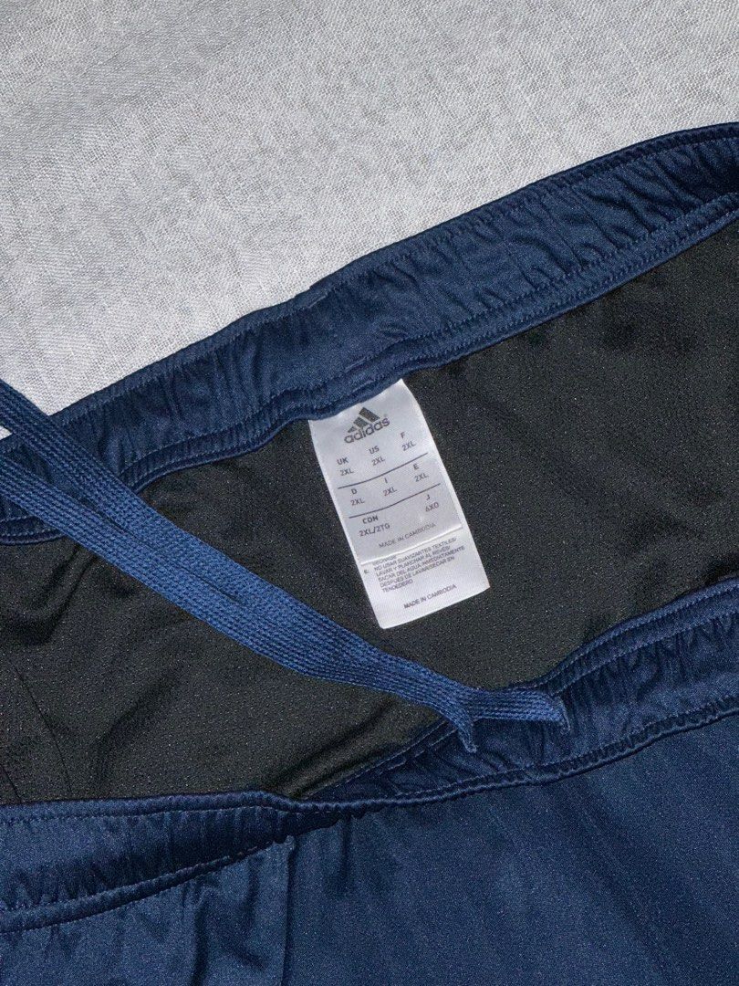 Adidas Climalite Short (Category: Shorts) located in Tarlac. Submitted by _dam3 (Listing ID 1386431176, Image 3). Description: adidas climate shorts (navy blue) 2xl on tag - 34 x 19 like new condition 350 dm me 📩.