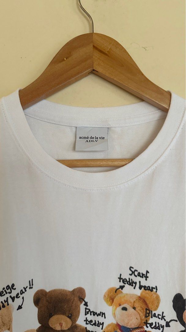 ADVL TEDDY TSHIRT (Category: Tshirts & Polo Shirts ) located in Cagayan de Oro. Submitted by _tstudiooo (Listing ID 1386406478, Image 2). Description: Size: Large W21.5 L27.5 Color10/10 Condition 10/10 Issue: X.