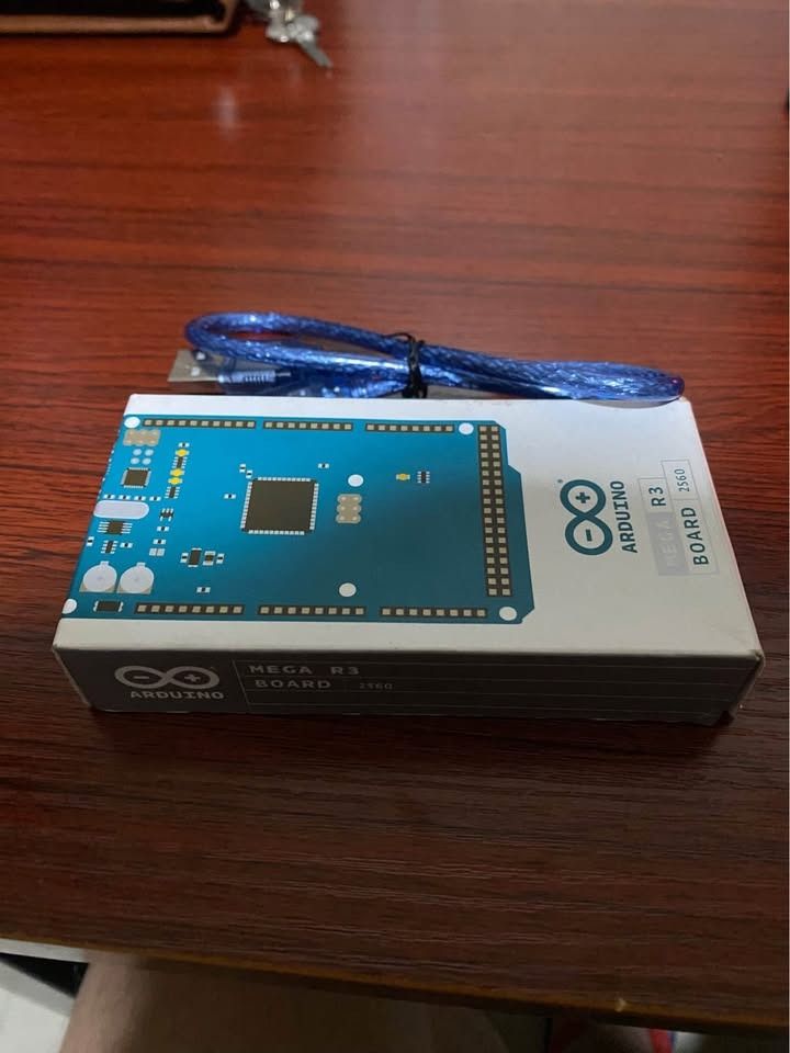 Arduino Mega Original (Category: Computer Parts) located in Caloocan City. Submitted by lorenzopen30325 (Listing ID 1386440616, Image 1). Description: Used for only 2 months, nagamit lang pang thesis. Bought sa makerlab for 3000+, selling for only 1500 na lang. Rfs. Decluttering Pickup location: Puregold Kanlaon.