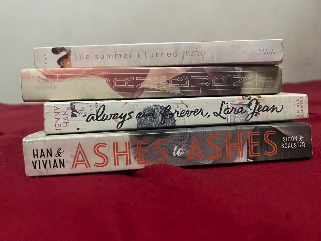 Books by Jenny Han (Category: Storybooks) located in Quezon City. Submitted by davetabs (Listing ID 1386522546, Image 2). Description: Take all for 500 Pm lang.