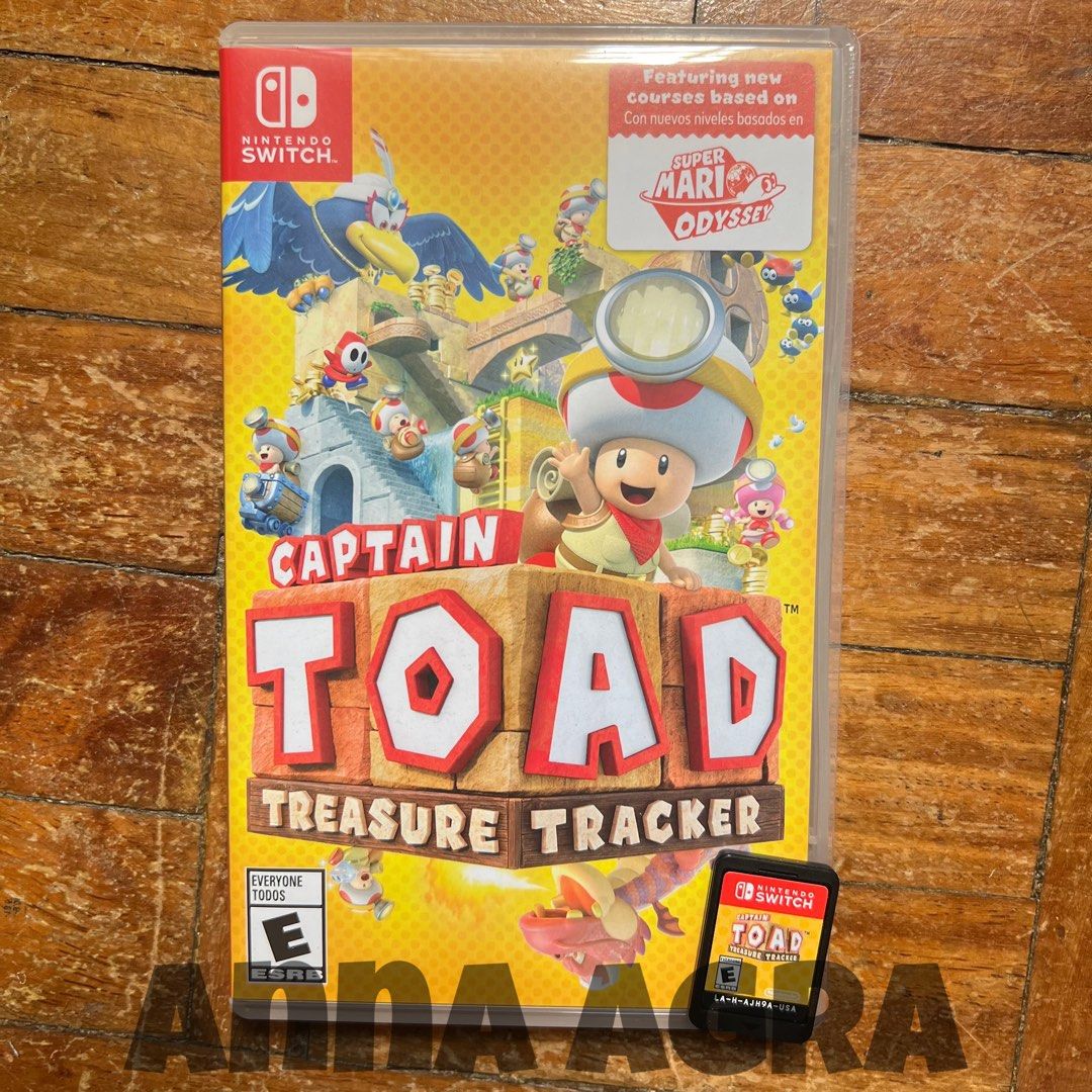 Captain Toad Treasure Tracker Nintendo Switch Game (Category: Nintendo) located in Pasig City. Submitted by annaagra (Listing ID 1386498404, Image 1). Description: Captain Toad Treasure Tracker Nintendo Switch Game -nintendo game for Switch or SwitchLite -used, not brand new -first owner, bought from Data Blitz -still comes with a case -in good condition RFS: done playing it, decluttering, need funds for BTS concert Loc: Pasig Buyer will shoulder