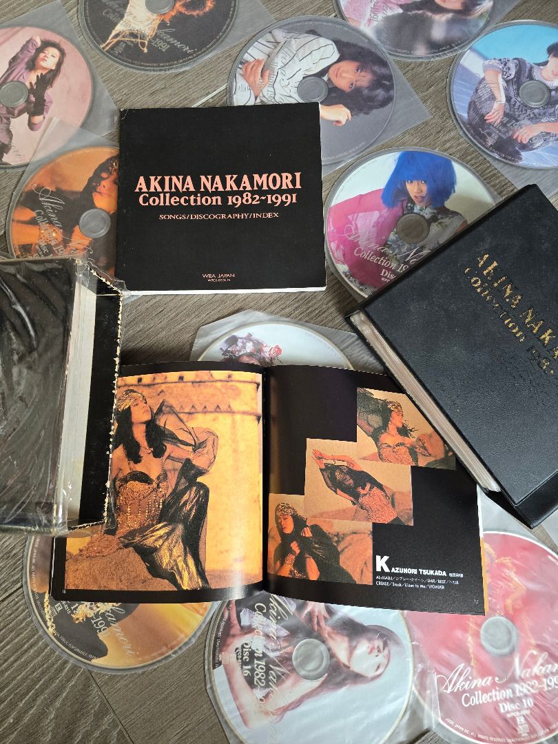 CDJ 中森明菜-限量編號版1982-1991 CD-BOX 16枚組初回完全限定盤