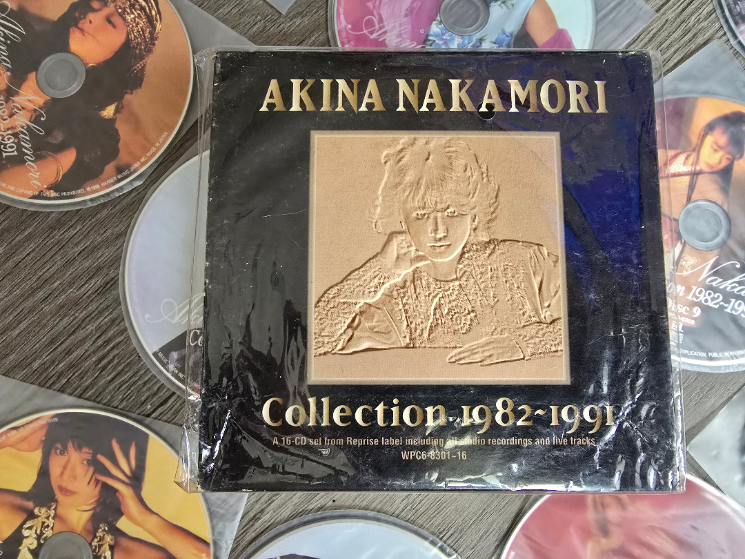 ❤️２８２曲❤️１６枚組❤️中森明菜コレクション1982-1991★生産限定CD 中森明菜 – Akina Nakamori Singles Box 1982-1991 – Box Set