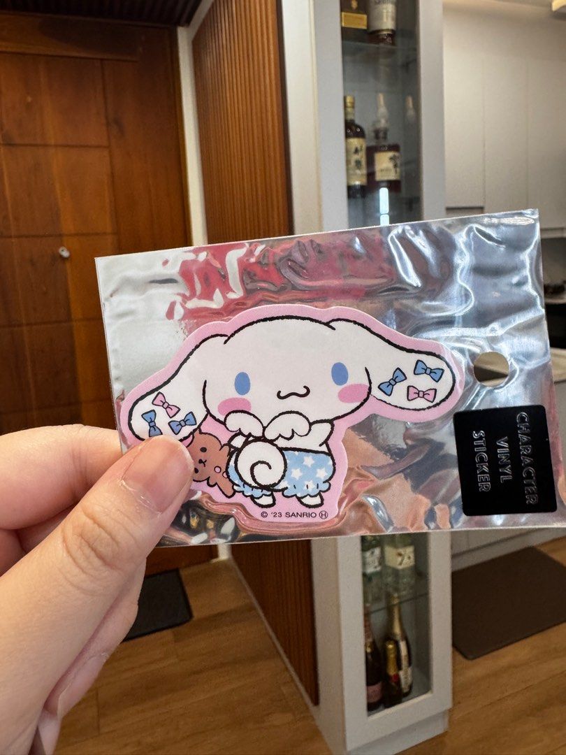 Cinamoroll & Kuromi Stickers (Category: Art & Prints) located in San Juan City. Submitted by Ichigounnie (Listing ID 1386435948, Image 2). Description: Cinamoroll & Kuromi Stickers for ₱150 each -Waterproof & UV ray protection Can do SDD and meet ups (Weekends) Location: San Juan, Manila MOP: GCASH, PAYMAYA, RCBC.