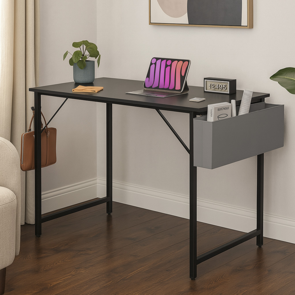 Computer Study Desk | Space Saving Office Laptop Table | Durable ...